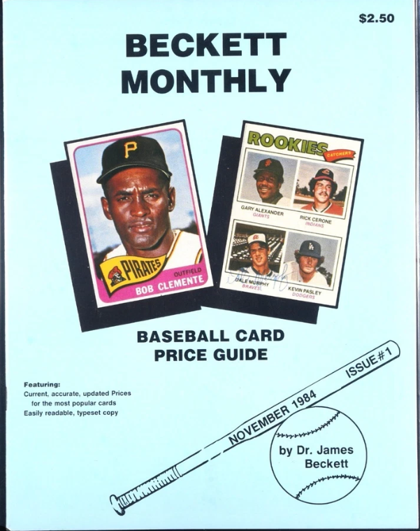Beckett Monthly Issue #1 — Baseball, Nov 1984
